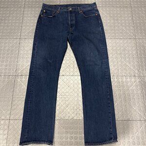 Levi’s 501 Cotton Denim Jeans 501-0115 Mexico 35 34 Button Fly